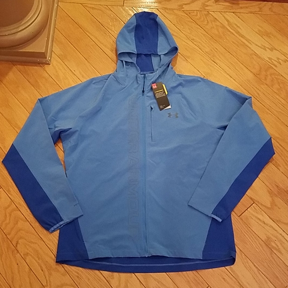 NWT Men's size L Under Armour running jacket - Picture 3 of 14